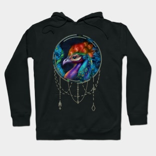 The elegance of the peacock Hoodie